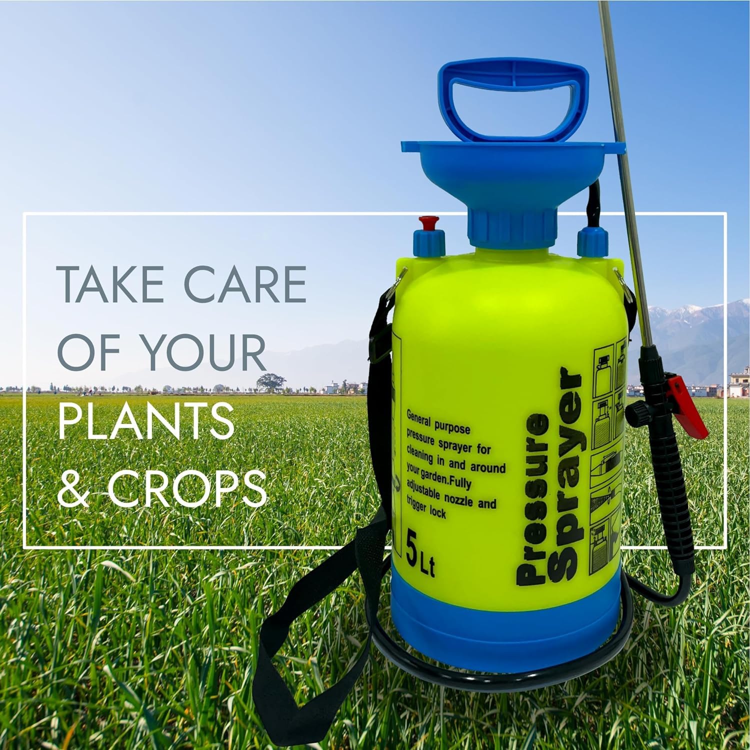 Smart 2 Liter Heavy-Duty Garden Pressure Sprayer Pump