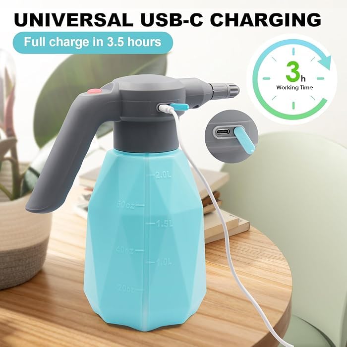 Elite 5 Litre Electric Rechargeable Portable Spray Pump