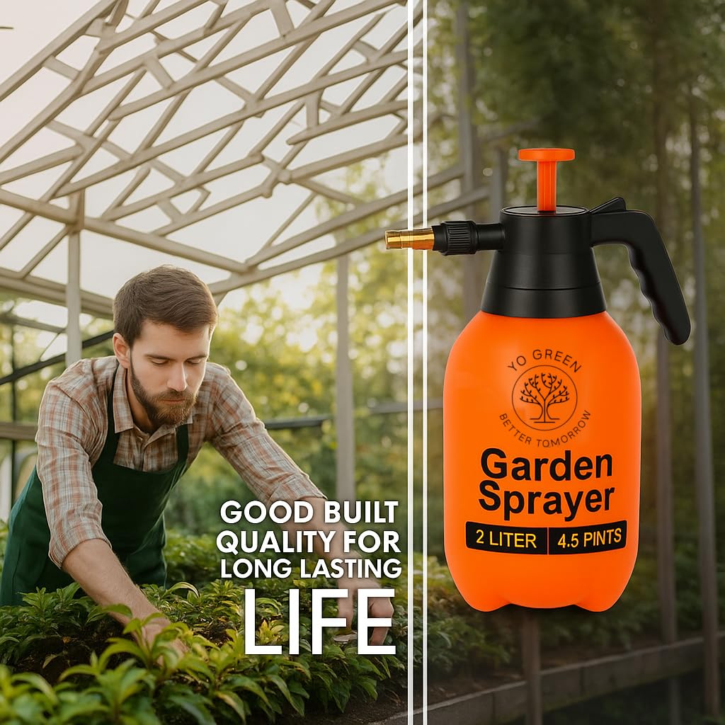 Smart 2 Liter Heavy-Duty Garden Pressure Sprayer Pump