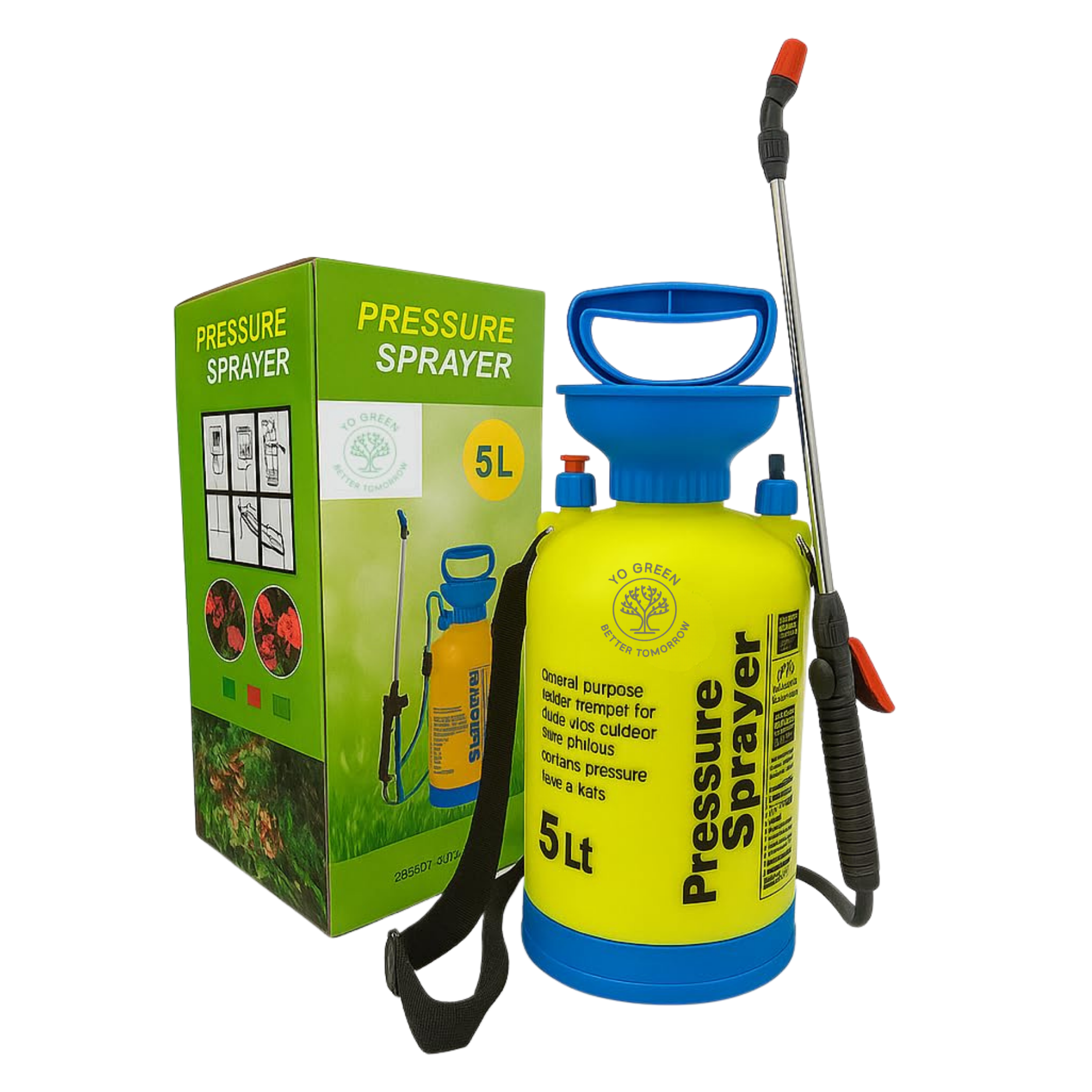 Smart 7 Liter Heavy-Duty Garden Pressure Sprayer Pump