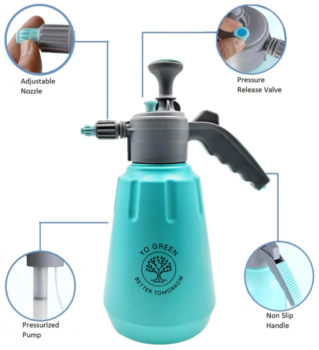 Smart 2 Liter Heavy-Duty Garden Pressure Sprayer Pump