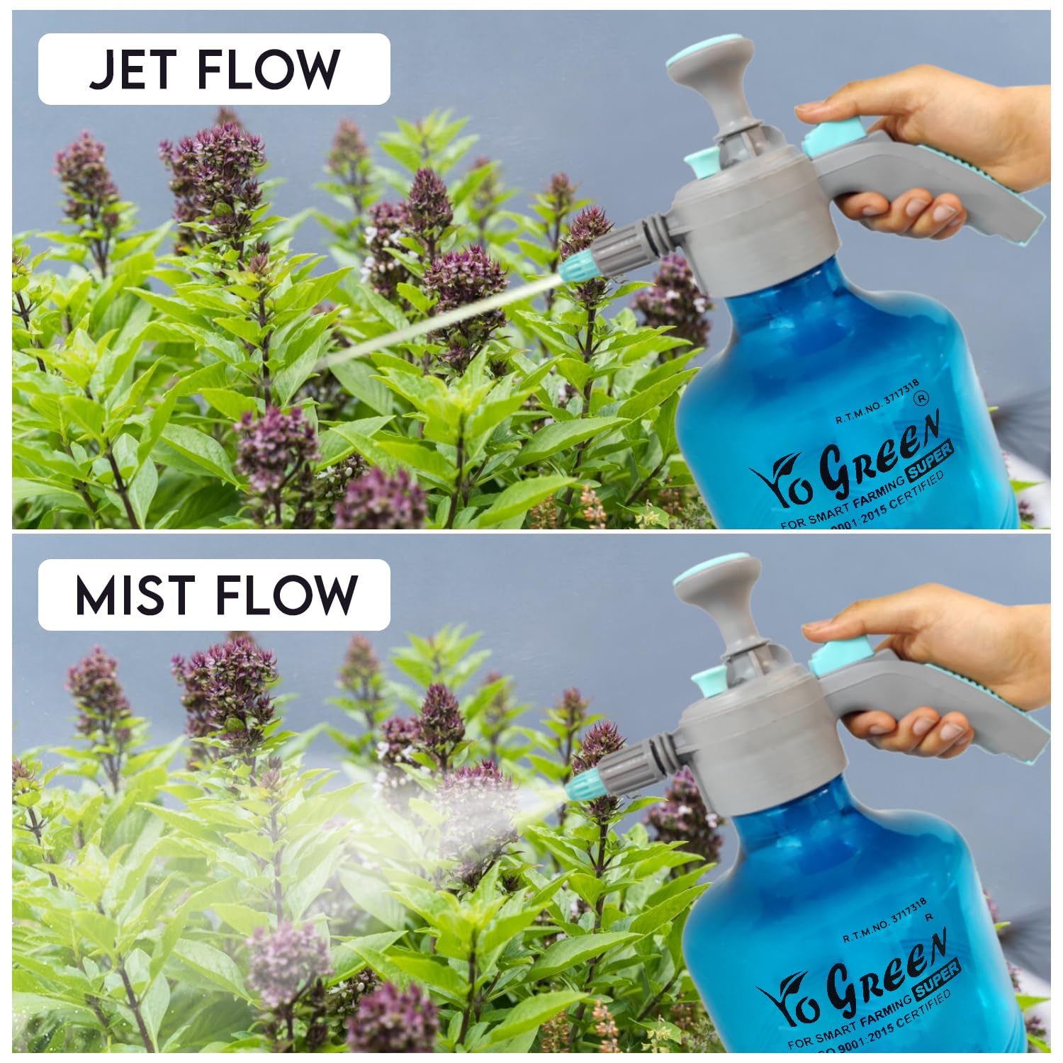 Smart 2 Liter Heavy-Duty Garden Pressure Sprayer Pump