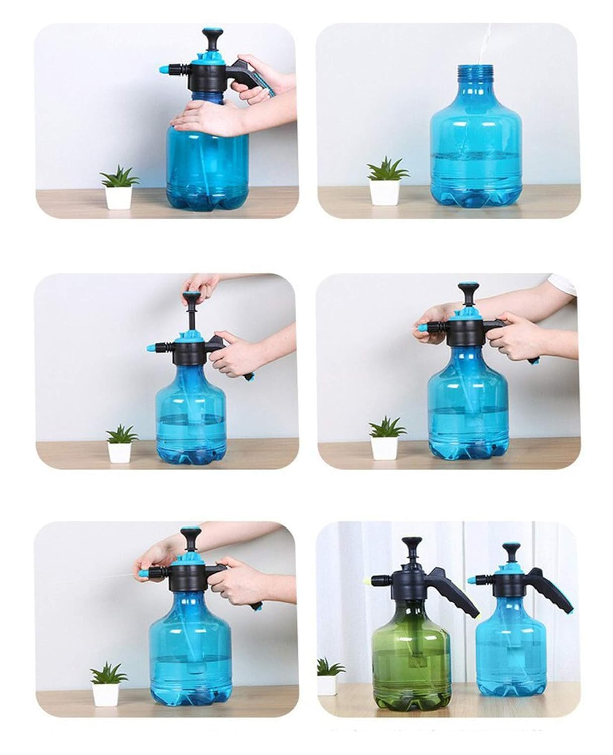 Smart 2 Liter Heavy-Duty Garden Pressure Sprayer Pump