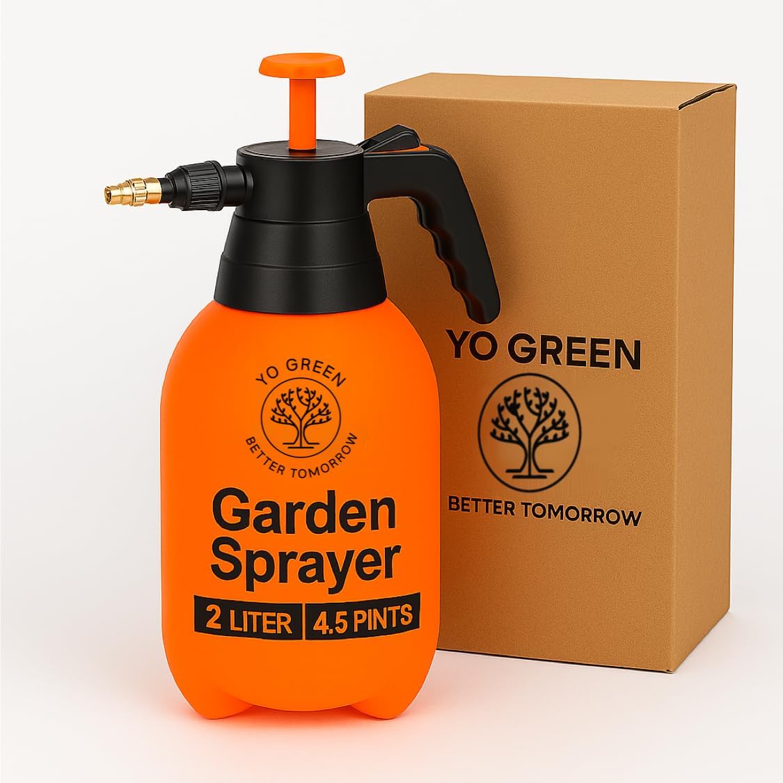 Smart 2 Liter Heavy-Duty Garden Pressure Sprayer Pump