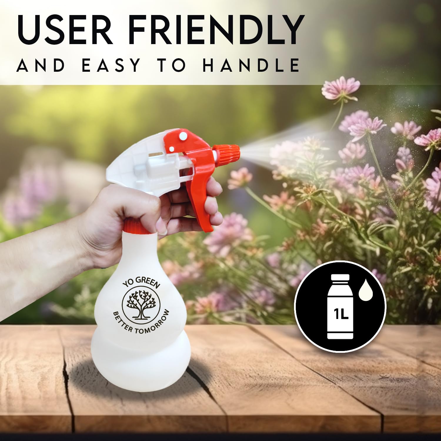 Smart 2 Liter Heavy-Duty Garden Pressure Sprayer Pump
