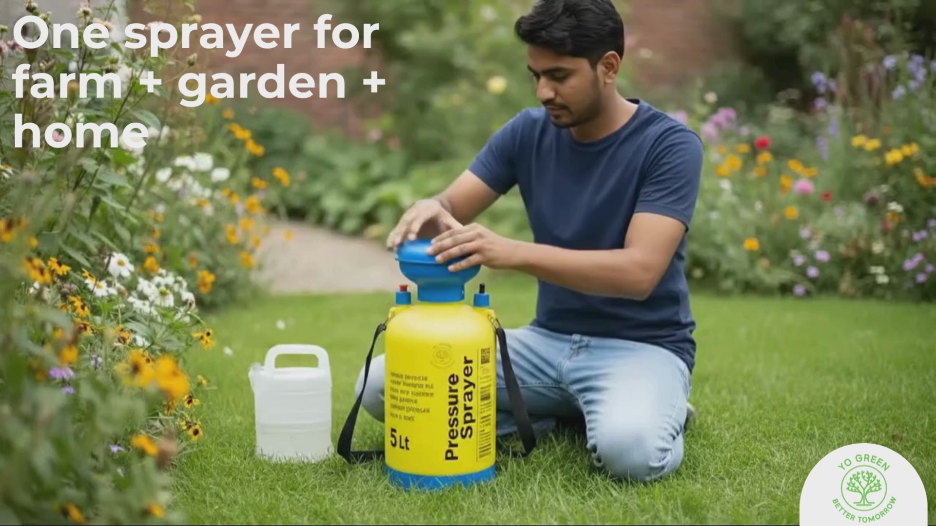 Super 5 Litre Sprayer Manual Water Spray Bottle for Gardening